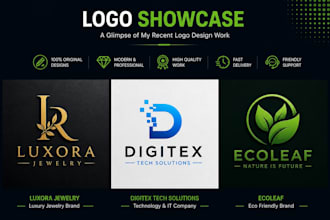 design a modern professional logo for your business