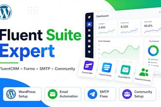setup fluentcrm fluent forms fluentsmtp and fluentcommunity wordpress