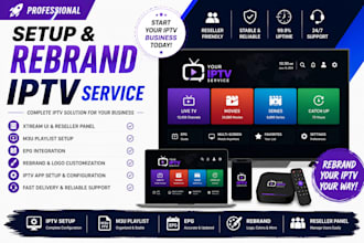 rebrand and customize iptv apps with your logo and branding