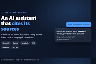 build an ai assistant that answers from your documents with citations