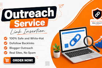 provide outreach service for SEO link building