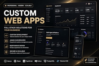 develop a custom business management or tracking system