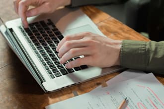 write professional blog posts and web content