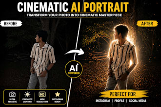 create cinematic ai portrait photos for instagram