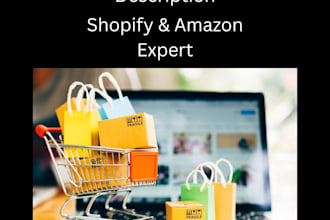 write SEO product descriptions for shopify or amazon