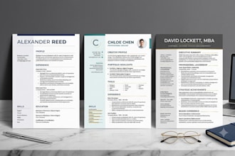 design professional ats resume, CV and cover letter templates