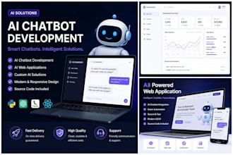 build ai chatbot and ai web application