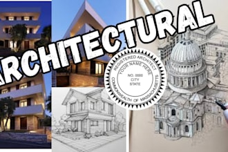 architectural drawing floor plan mep architectural stamp for city permit