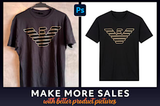 do ghost mannequin, flat lay and apparel photo editing