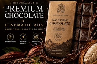 create luxury ai food and beverage ads
