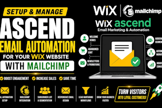 setup ascend email automation campaign email marketing for you wix website