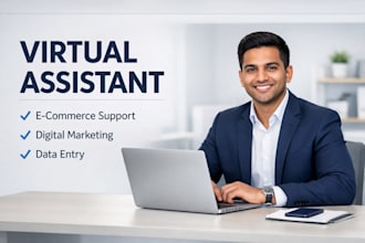 ecommerce and marketing virtual assistant