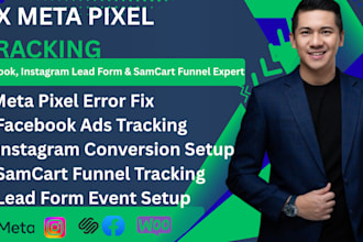 fix facebook instagram meta pixel lead form tracking error samcart funnels
