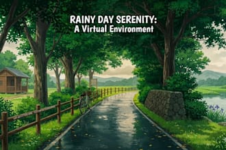 draw anime environment illustration and fantasy scenes
