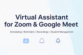 be your virtual assistant for online class management
