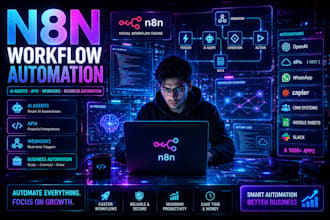 build n8n automation workflows