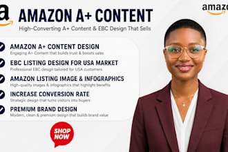 do design amazon a plus content