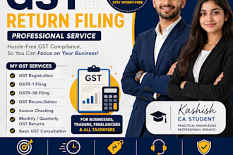 file gst returns gstr1 gstr3b professionally