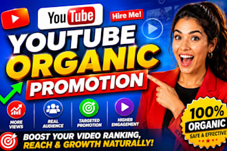 do organic youtube video promotion