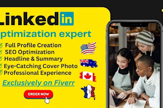 develop and optimize your linkedin profile for jobs and personal branding