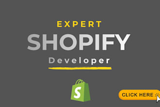 do shopify custom sections, liquid coding and bug fixes