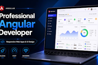 create responsive angular frontend web applications