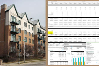 sell real estate development financial models and proformas