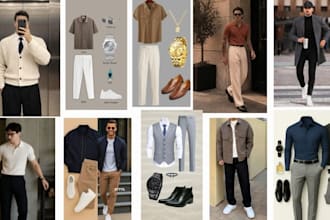 be your men fashion stylist personal fashion advisor and do wardrobe makeover