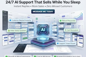 build an ai customer support chatbot for your shopify and ecommerce store