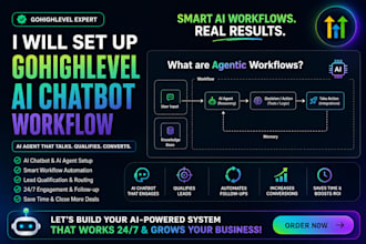 set up gohighlevel ai chatbot workflow gohighlevel ai agent