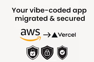 migrate your vibe coded app from vercel to AWS