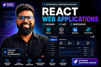 build modern react web applications