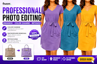 expert product color change, highend photo retouching