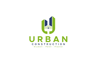 do a modern real estate and construction logo