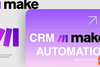 automate your lead capture and CRM using make com or zapier
