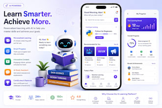 develop e learning app, educational app, kid learning app, lms app, udemy app