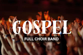 produce write and sing powerful gospel worship music