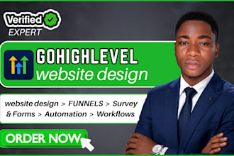 be your gohighlevel expert for go high level website and sales funnel automatio