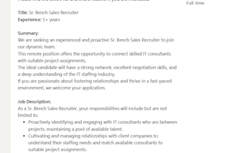 provide recruitment, HR operations and onboarding support