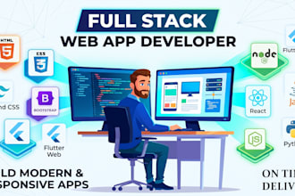 develop a modern and responsive web application