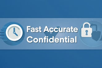 do fast and accurate data entry