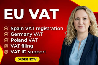 do germany vat registration, spain vat, poland vat, eu vat registration filing