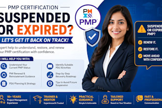 restore suspended pmp certification