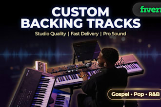 create professional custom backing tracks