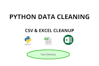 clean data using python