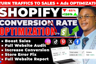 shopify cro audit boost sales conversion rate optimization