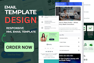 halloween bfcm newsletter on canva figma klaviyo mailchimp email template design