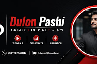 professional logo and cover photo designer