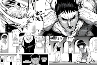 draw anime manga comic pages anime manga illustration storytelling manga artist