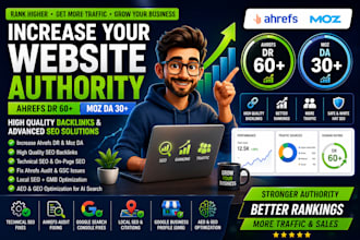 boost your website with seo ae geo, high quality backlinks and improve ahrefs DR